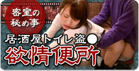 居酒屋トイレ盗○ 欲情便所